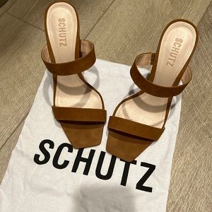 New, never worn Schutz Maribel heels